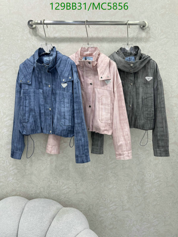Prada-Clothing Code: MC5856 $: 129USD