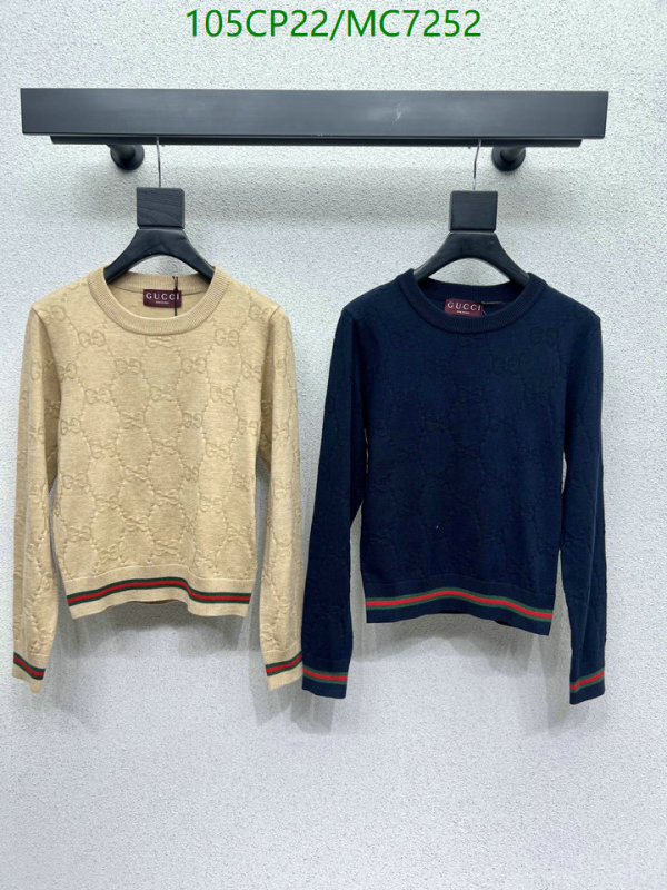 Gucci-Clothing Code: MC7252 $: 105USD