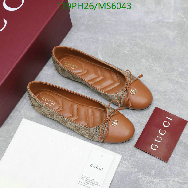 Gucci-Women Shoes Code: MS6043 $: 119USD