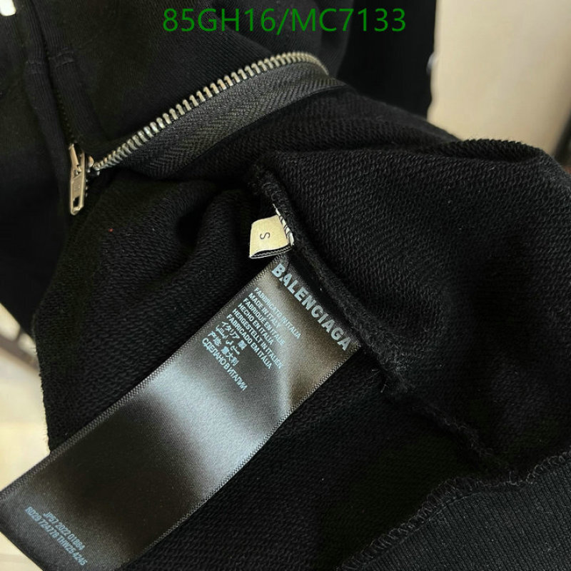 Balenciaga-Clothing Code: MC7133 $: 85USD