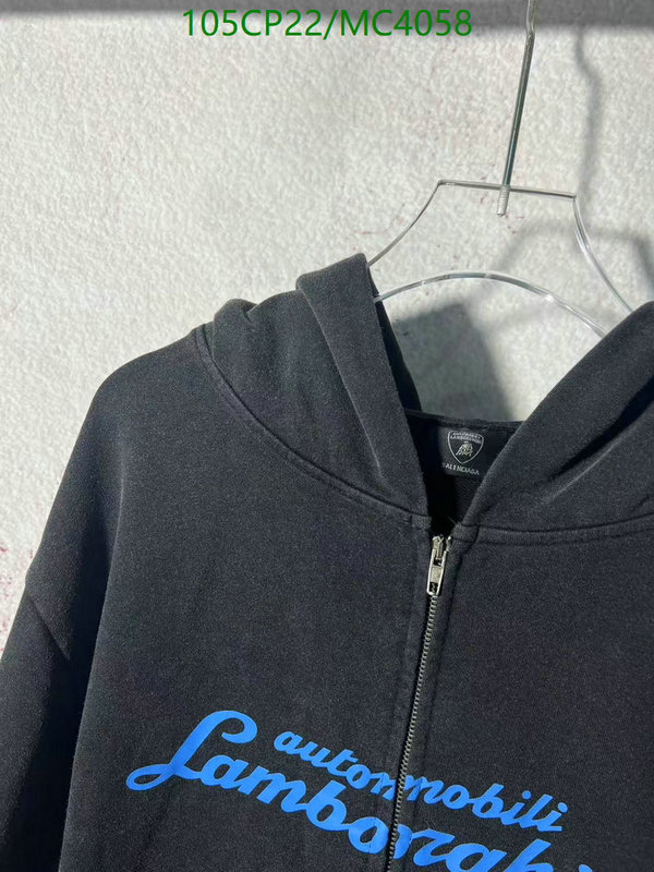 Balenciaga-Clothing Code: MC4058 $: 105USD