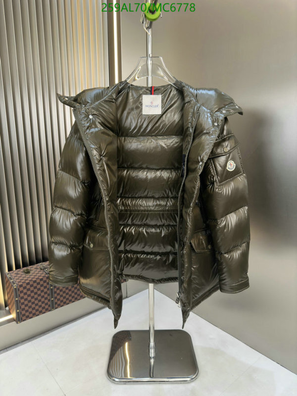 Moncler-Down jacket Men Code: MC6778 $: 259USD