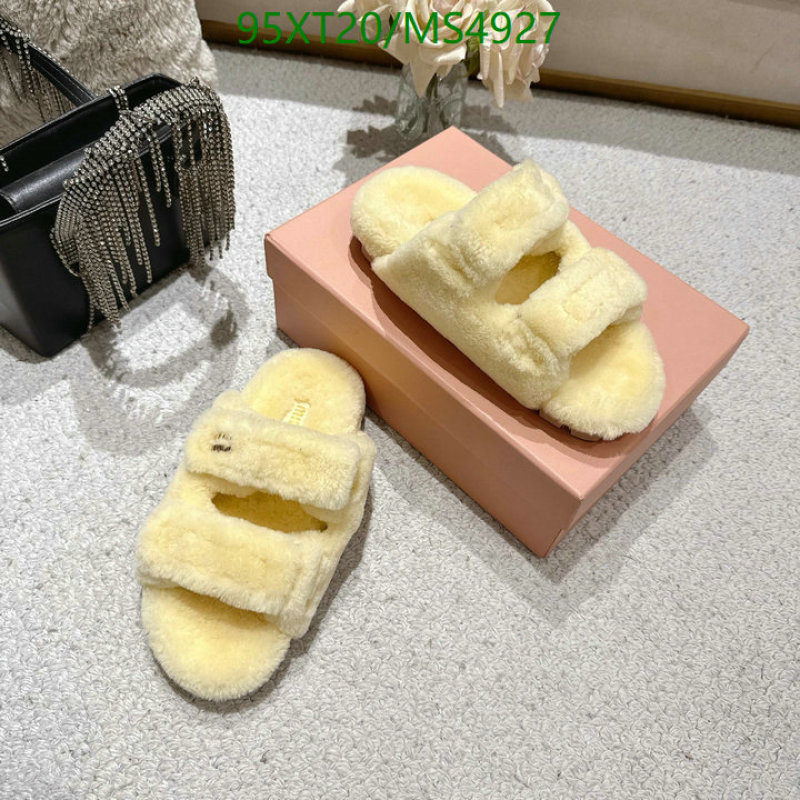 Miu Miu-Women Shoes Code: MS4927 $: 95USD