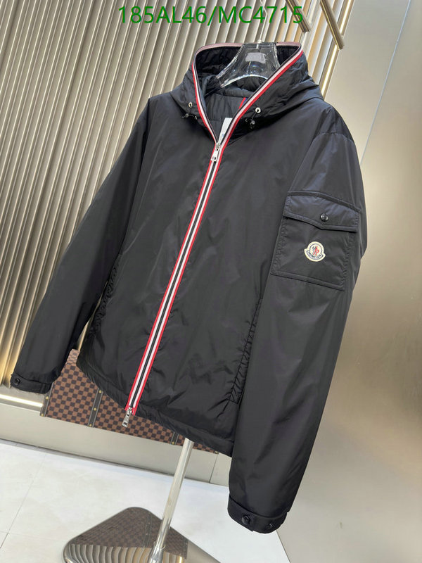 Moncler-Down jacket Men Code: MC4715 $: 185USD