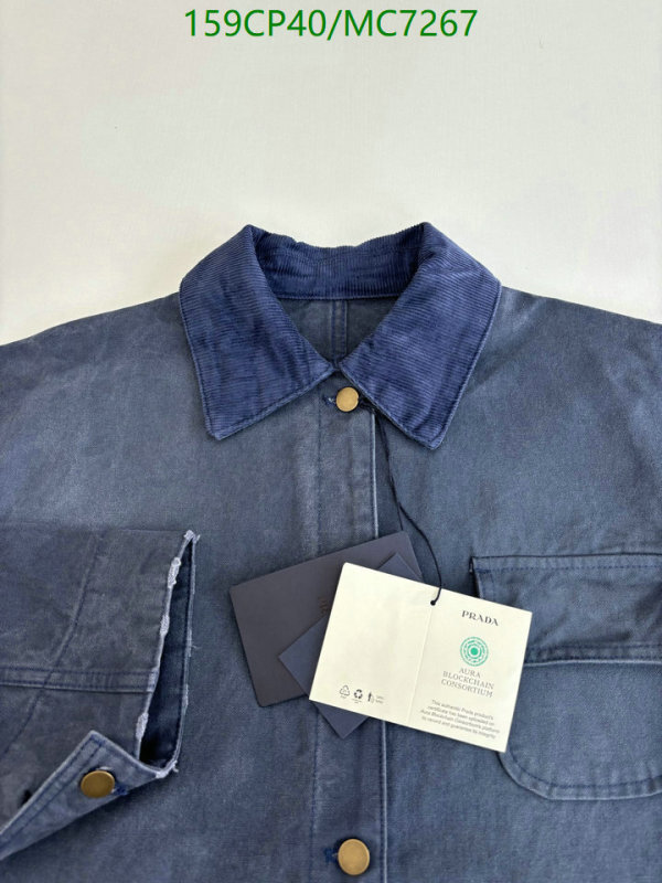 Prada-Clothing Code: MC7267 $: 159USD