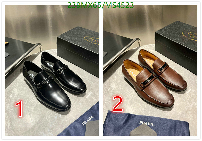 Prada-Men shoes Code: MS4523 $: 239USD