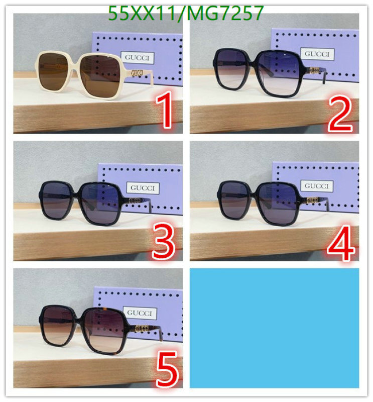 Gucci-Glasses Code: MG7257 $: 55USD