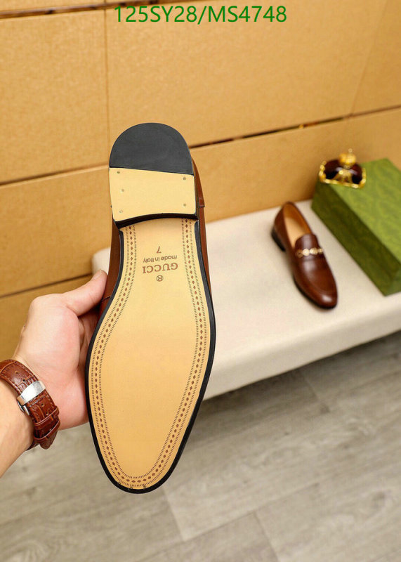 Gucci-Men shoes Code: MS4748 $: 125USD