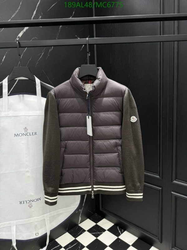 Moncler-Down jacket Men Code: MC6775 $: 189USD