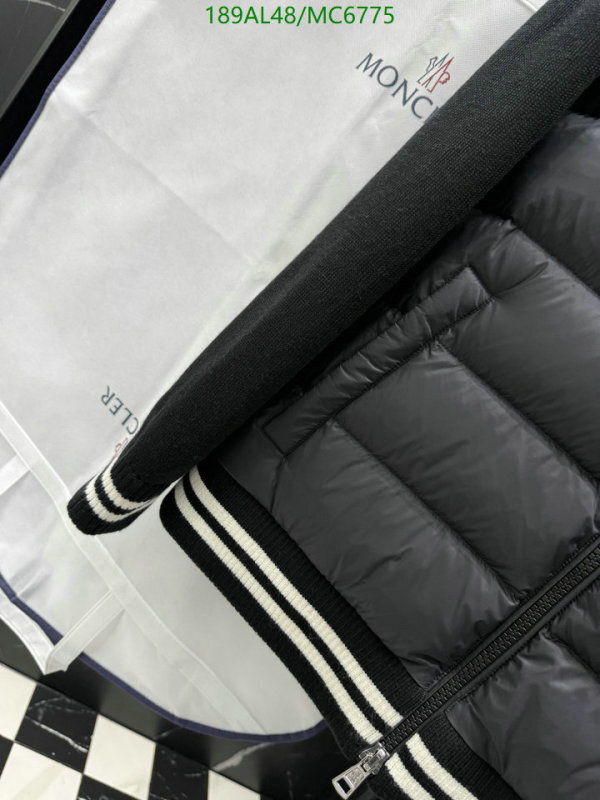 Moncler-Down jacket Men Code: MC6775 $: 189USD