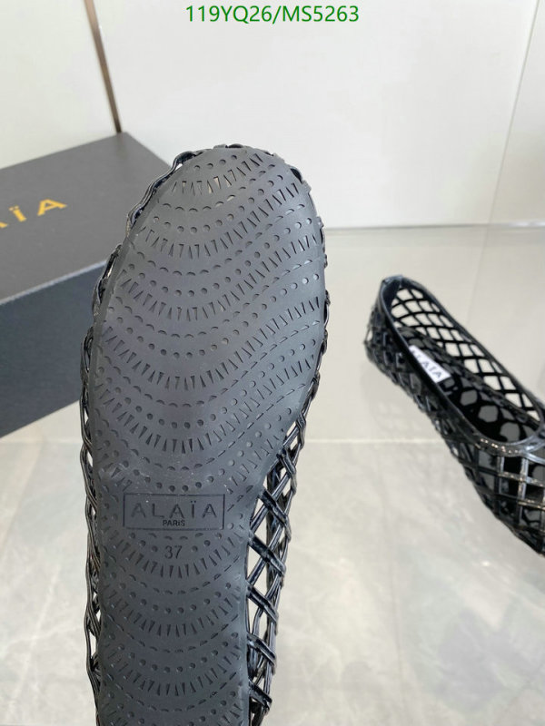ALAIA-Women Shoes Code: MS5263 $: 119USD