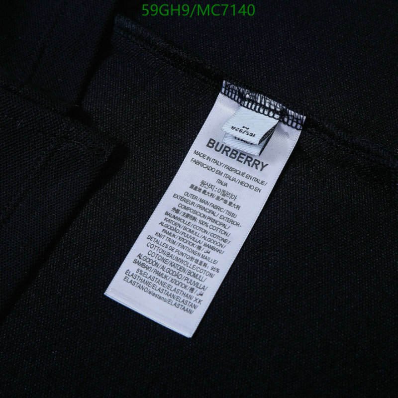 Burberry-Clothing Code: MC7140 $: 59USD