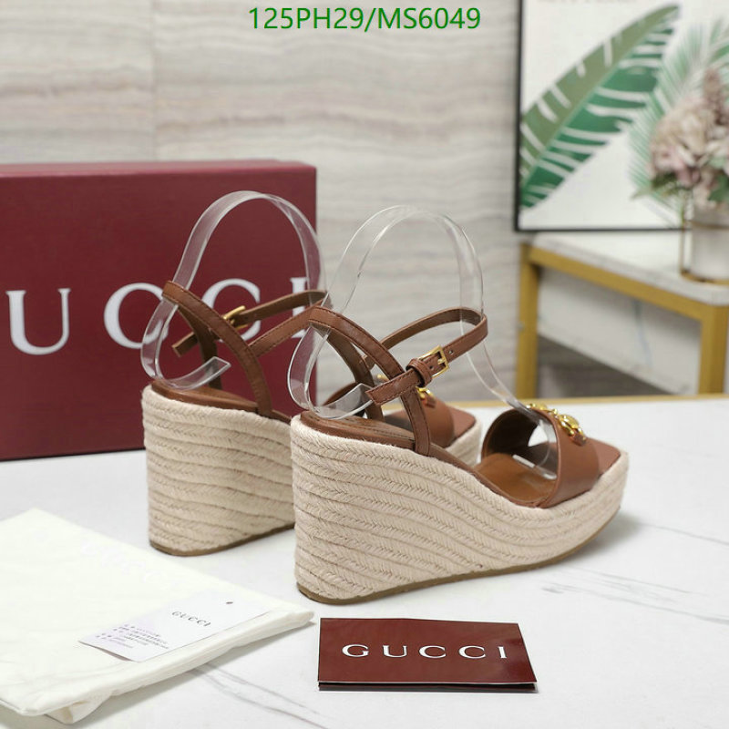 Gucci-Women Shoes Code: MS6049 $: 125USD