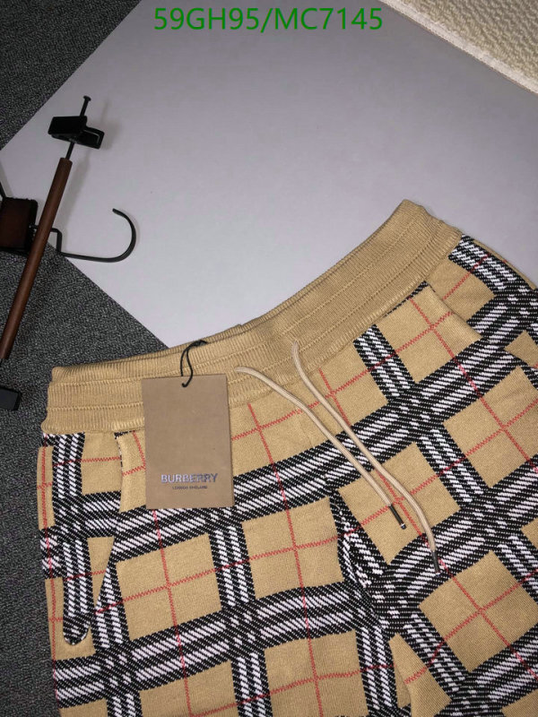 Burberry-Clothing Code: MC7145 $: 59USD