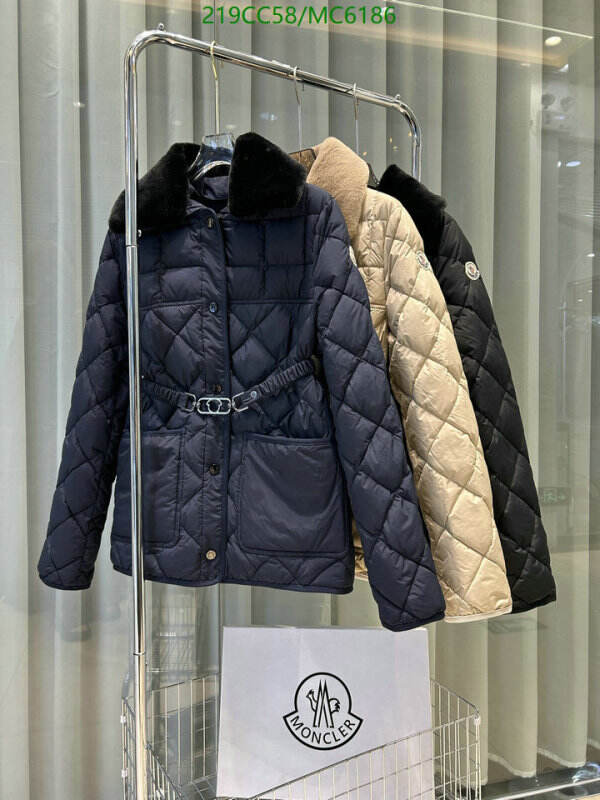 Moncler-Down jacket Women Code: MC6186 $: 219USD