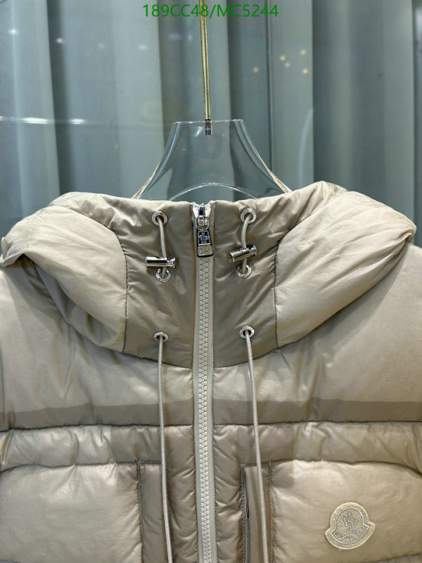 Moncler-Down jacket Men Code: MC5244 $: 189USD