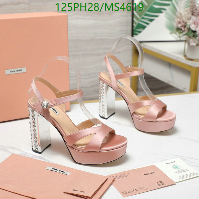 Miu Miu-Women Shoes Code: MS4619 $: 125USD