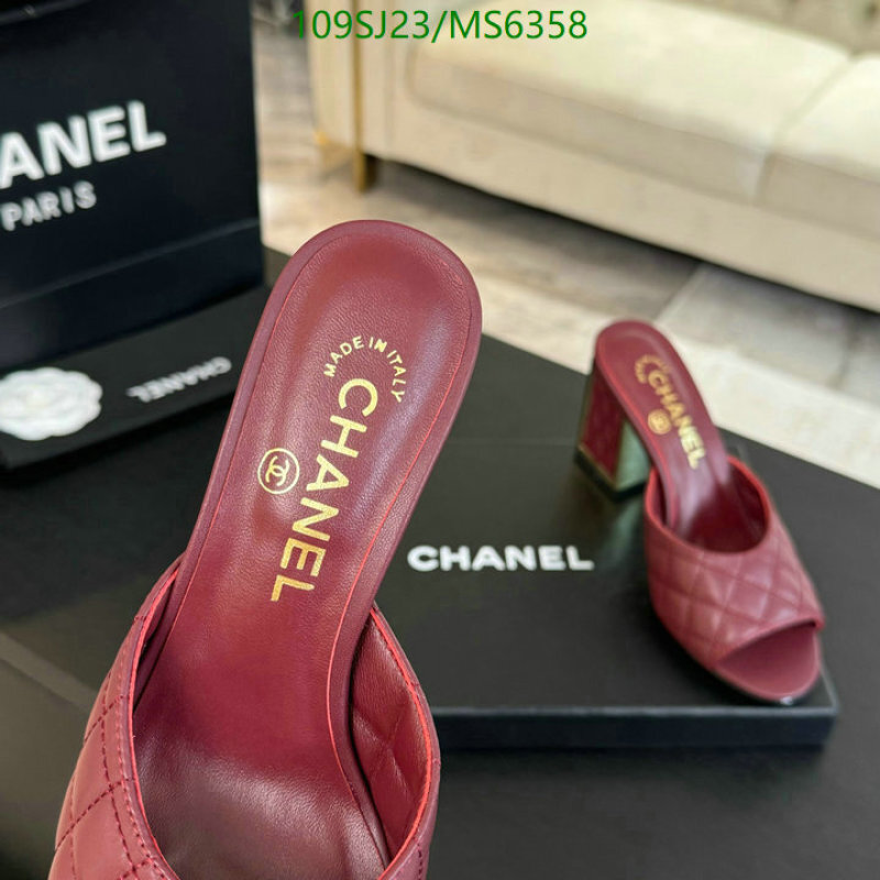 Chanel-Women Shoes Code: MS6358 $: 109USD