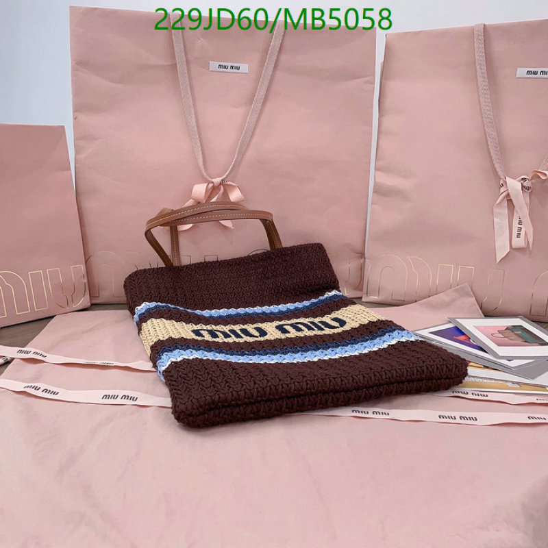 Miu Miu-Bag-Mirror Quality Code: MB5058 $: 229USD