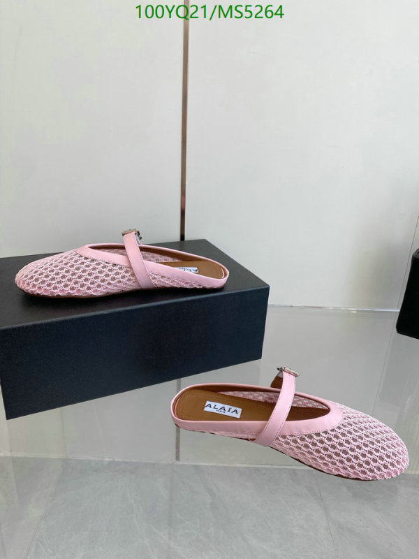 ALAIA-Women Shoes Code: MS5264 $: 100USD