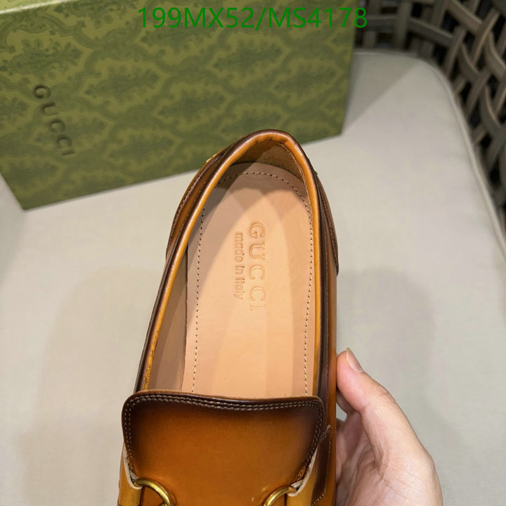 Gucci-Men shoes Code: MS4178 $: 199USD