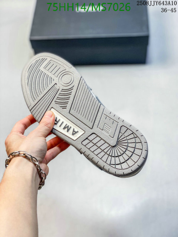 AMIRI-Men shoes Code: MS7026 $: 75USD
