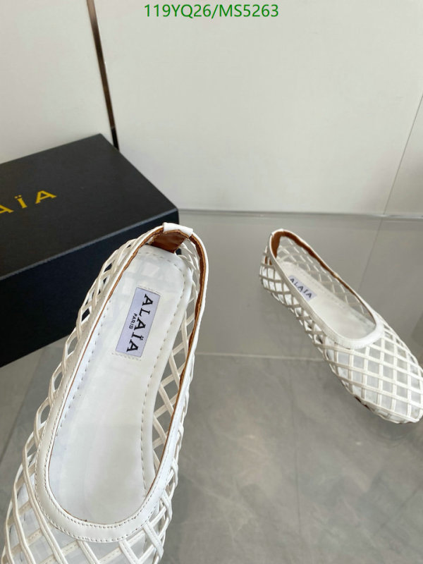 ALAIA-Women Shoes Code: MS5263 $: 119USD