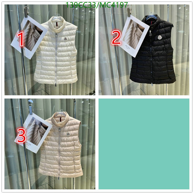 Moncler-Down jacket Women Code: MC4197 $: 139USD