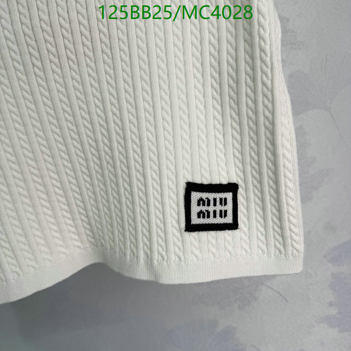 MIUMIU-Clothing Code: MC4028 $: 125USD