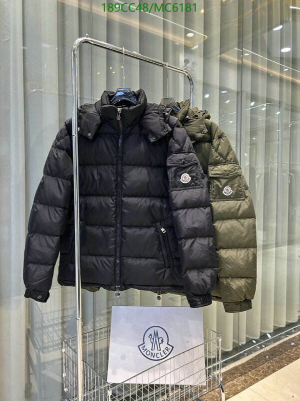 Moncler-Down jacket Men Code: MC6181 $: 189USD