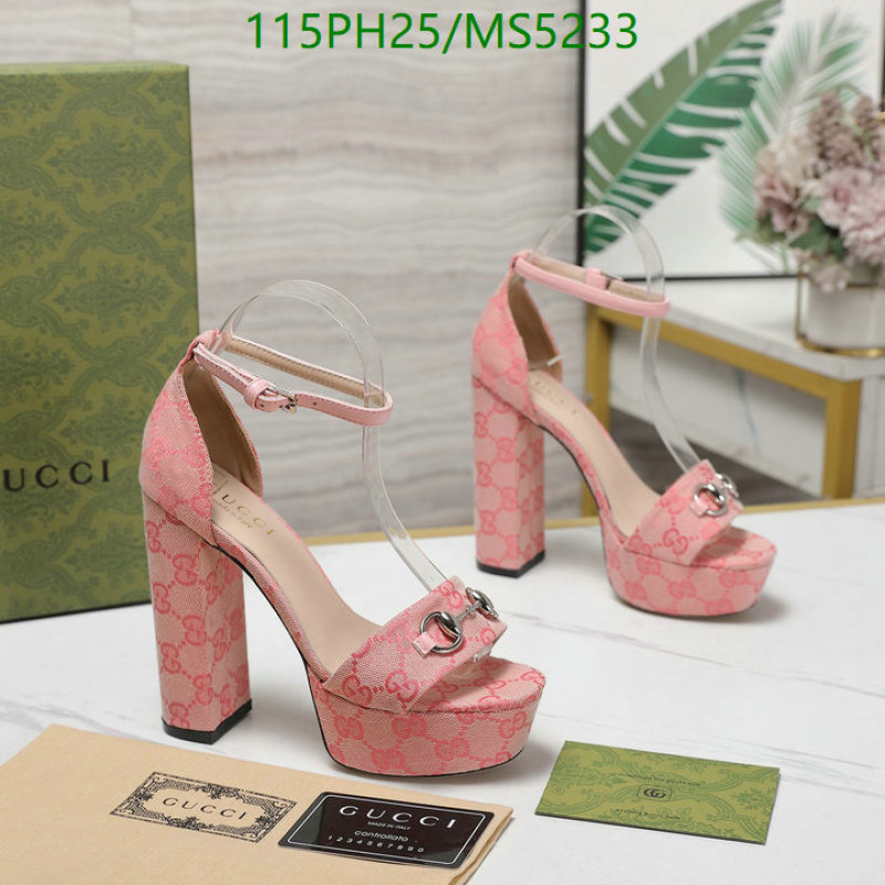 Gucci-Women Shoes Code: MS5233 $: 115USD