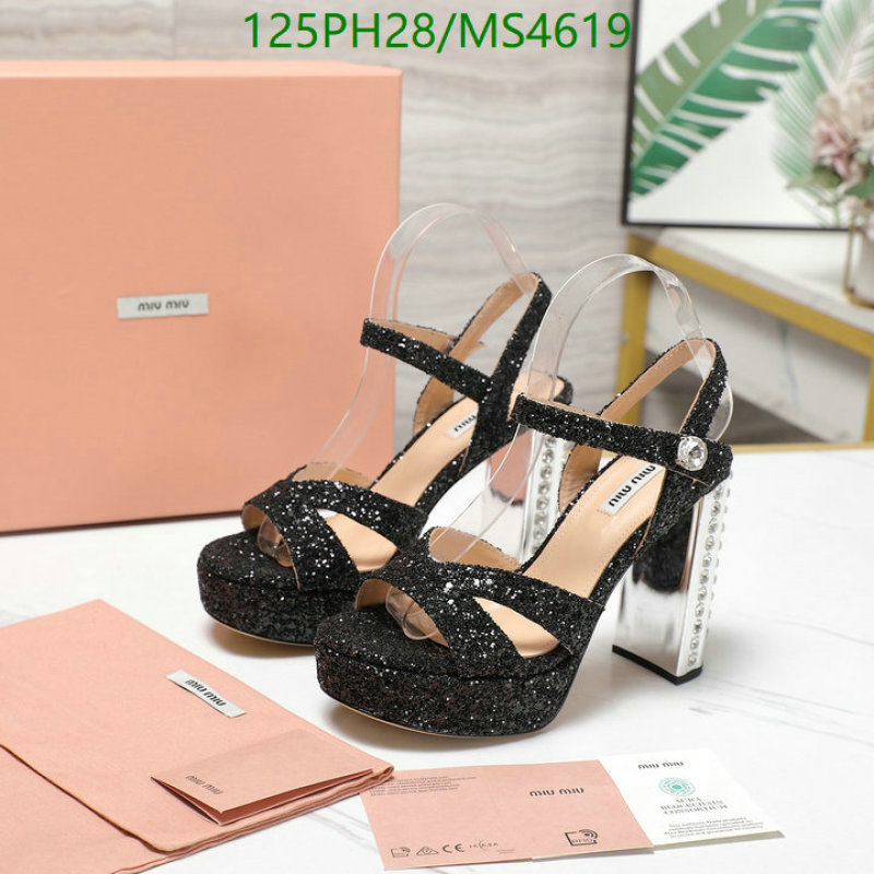 Miu Miu-Women Shoes Code: MS4619 $: 125USD
