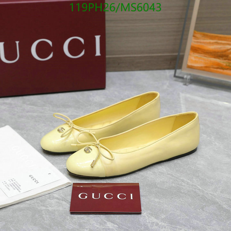 Gucci-Women Shoes Code: MS6043 $: 119USD