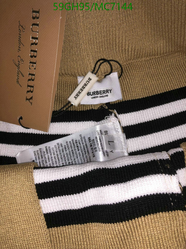 Burberry-Clothing Code: MC7144 $: 59USD