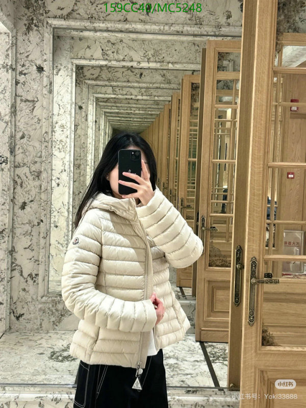 Moncler-Down jacket Women Code: MC5248 $: 159USD