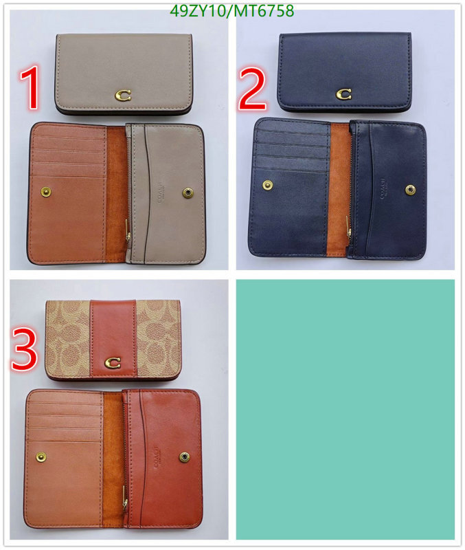 Coach-Wallet-4A Quality Code: MT6758 $: 49USD
