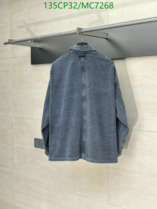 Prada-Clothing Code: MC7268 $: 135USD