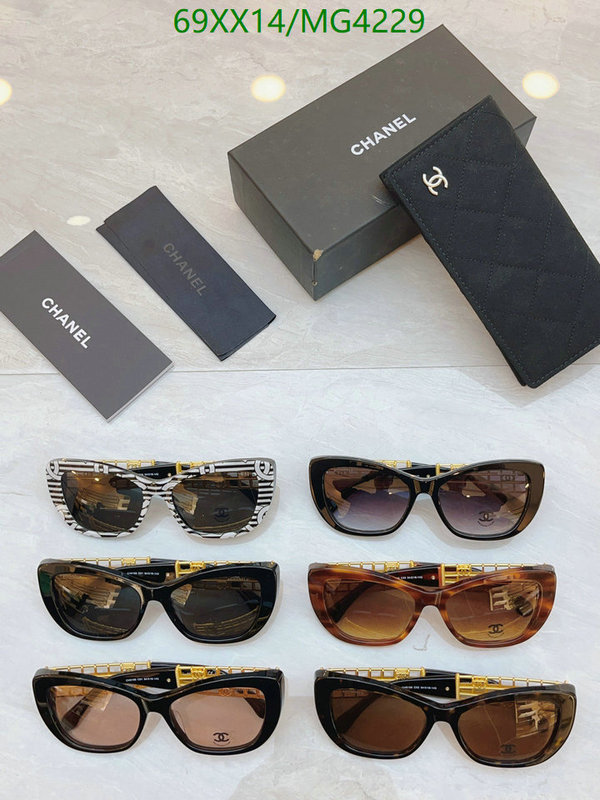 Chanel-Glasses Code: MG4229 $: 69USD