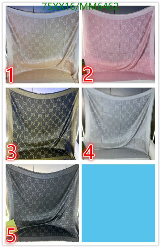Gucci-Scarf Code: MM6462 $: 75USD