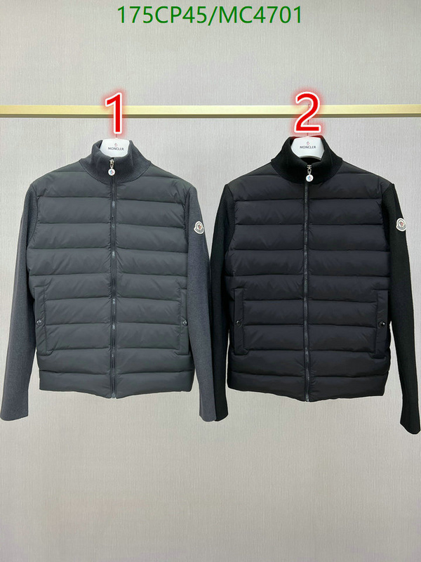 Moncler-Down jacket Men Code: MC4701 $: 175USD