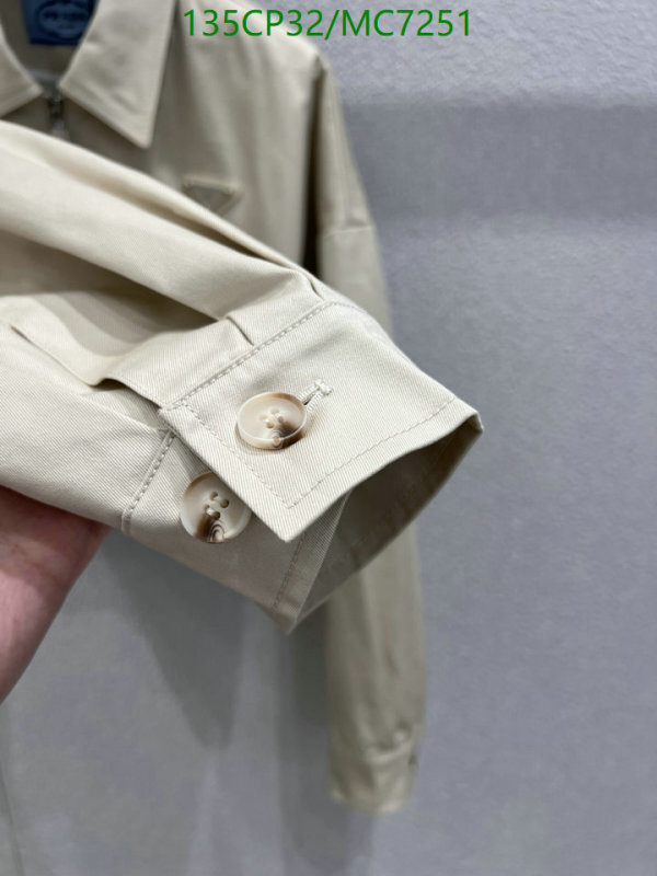 Prada-Clothing Code: MC7251 $: 135USD