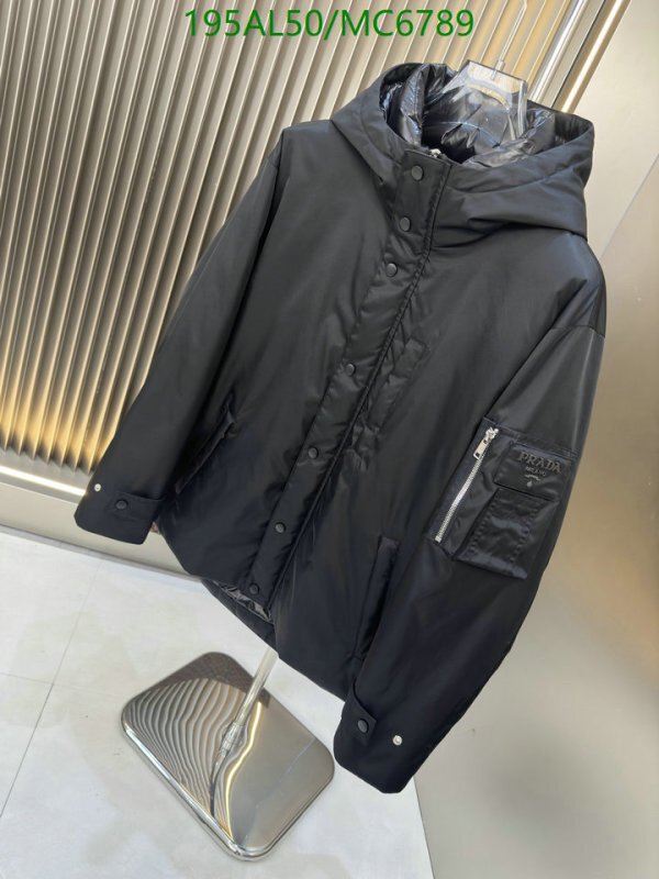 Prada-Down jacket Men Code: MC6789 $: 195USD