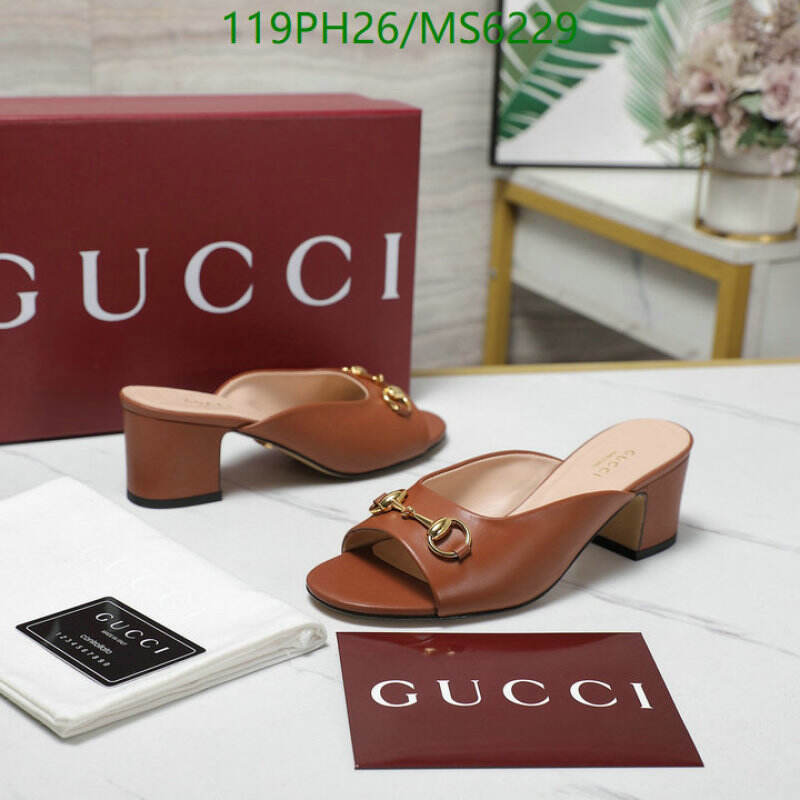 Gucci-Women Shoes Code: MS6229 $: 119USD