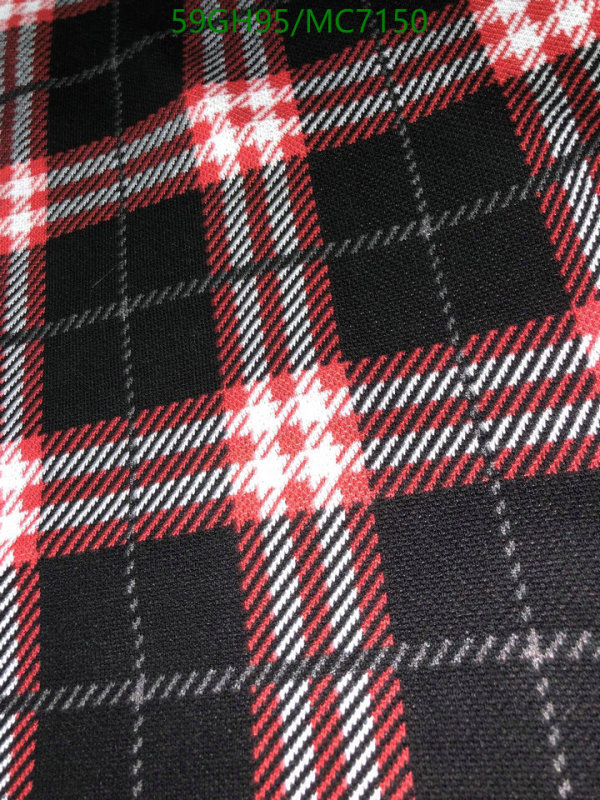Burberry-Clothing Code: MC7150 $: 59USD
