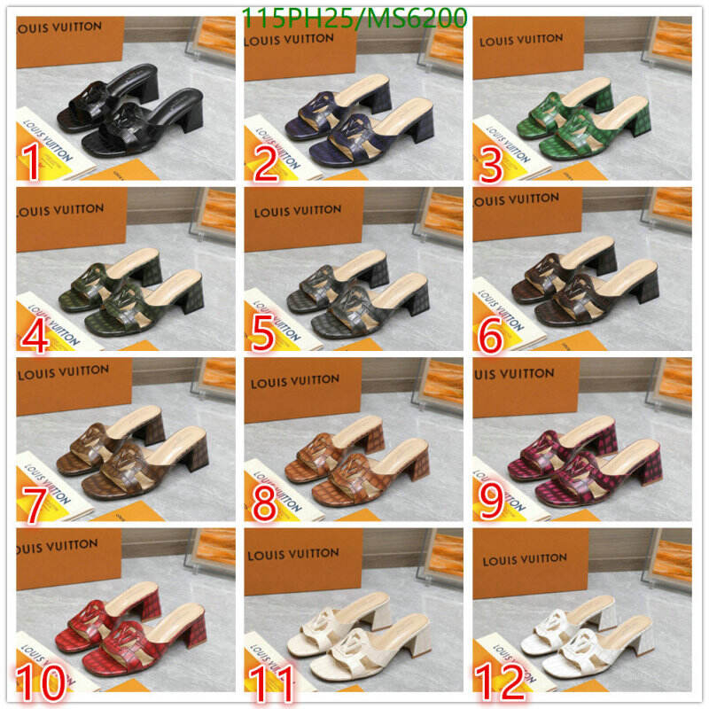 LV-Women Shoes Code: MS6200 $: 115USD