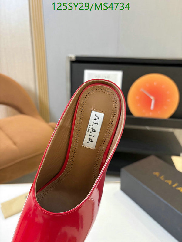 ALAIA-Women Shoes Code: MS4734 $: 125USD