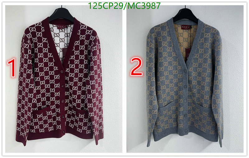 Gucci-Clothing Code: MC3987 $: 125USD