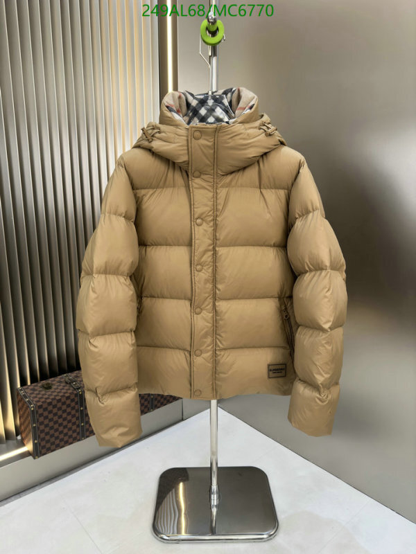 Burberry-Down jacket Women Code: MC6770 $: 249USD