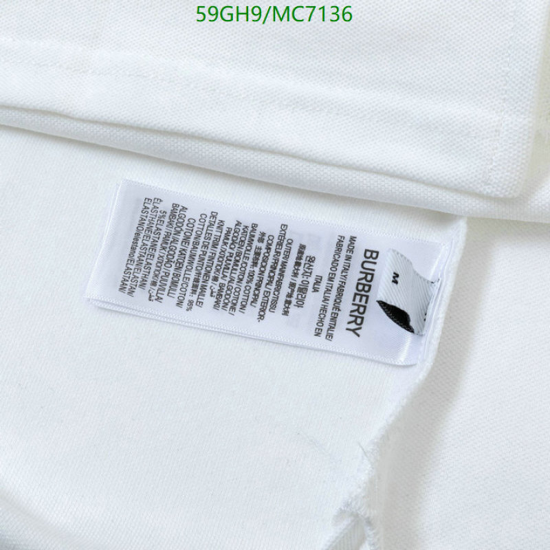 Burberry-Clothing Code: MC7136 $: 59USD