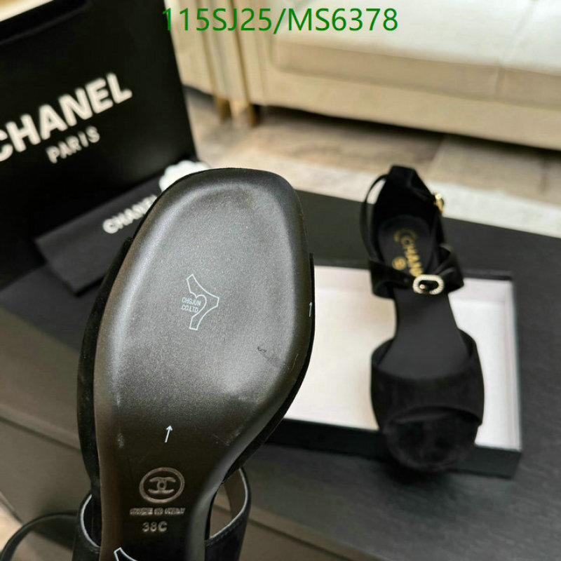 Chanel-Women Shoes Code: MS6378 $: 115USD